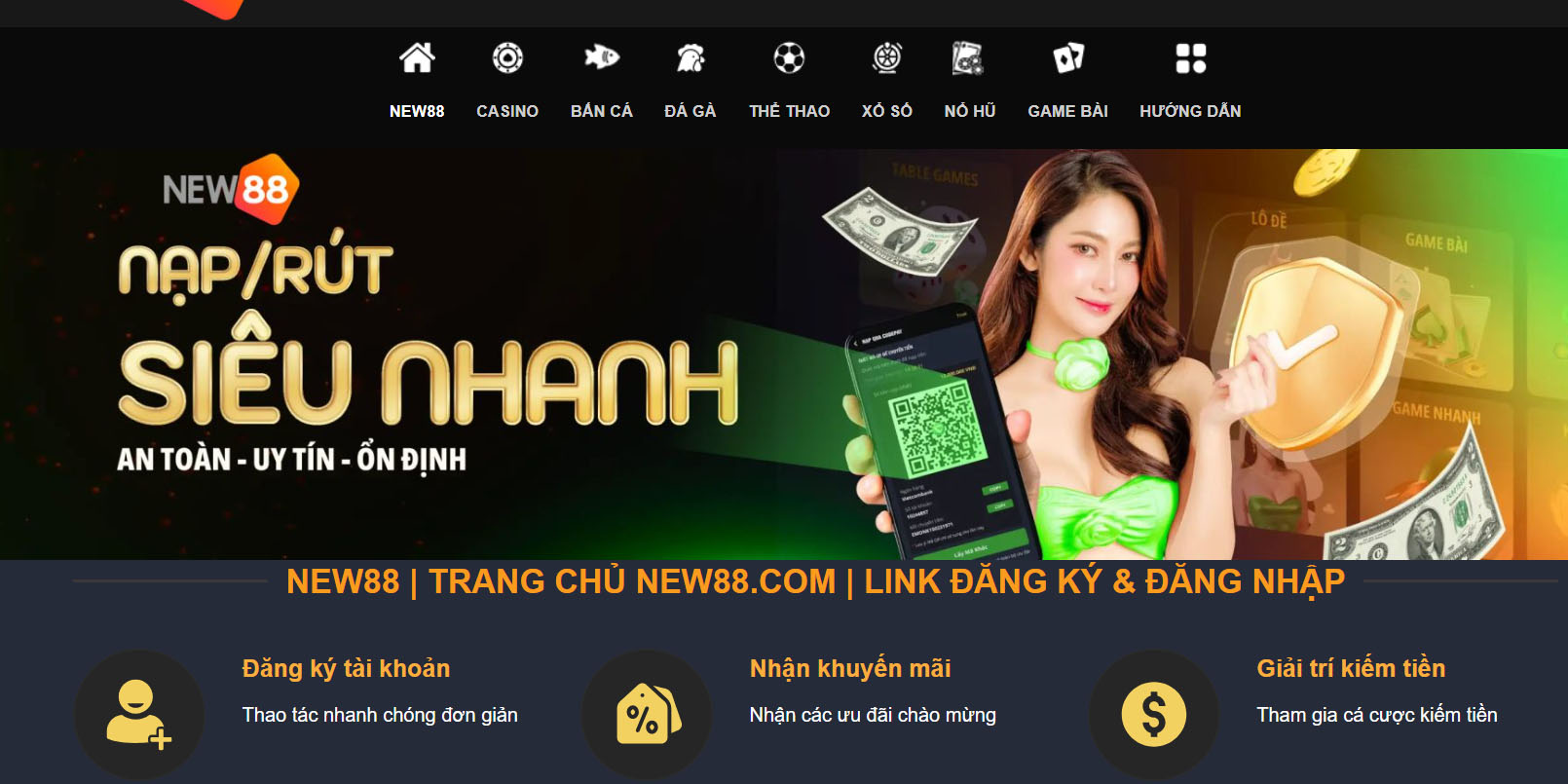 Hướng dẫn cách vào New88 khi bị chặn